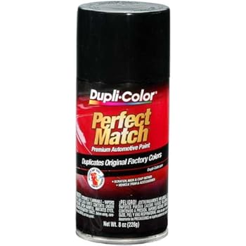 DupliColor Perfect Match Premium Automotive Paint, Universal Gloss Black (BUN0100)