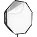 Neewer 32 inches/80 Centimeters Octagonal Softbox with S-Type Bracket Holder (with Bowens Mount) and Carrying Bag for Speedlite Studio Flash Monolight, Portrait and Product Photography
