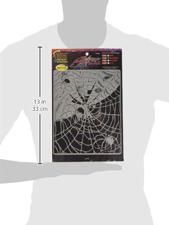 Amazon.com: Artool Freehand Airbrush Templates, Arachnophobia Template: Toys & Games
