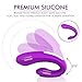 Rechargeable Clitoral & G-spot Vibrator, Waterproof Couples Vibrator with 9 Powerful Vibrations, Remote Control Clitoris G Spot Stimulator Adult Sex Toy for Women Solo Play or Couples Fun