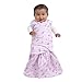 Halo 100% Cotton Sleepsack Swaddle Wearable Blanket, Pink Cupcake, Small