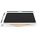 Yes4All Rocker Wooden Balance Board – Ideal for Flexibility & Stability Training – Rocker Board/Wobble Board (Black)