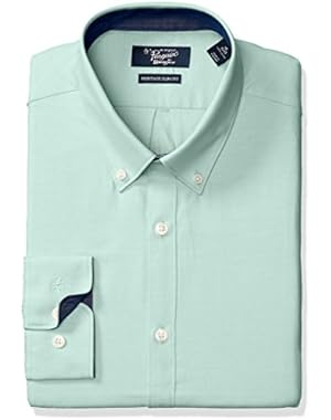 Men's Slim Fit Essential Oxford Dress Shirt