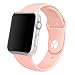 Apple Watch Band, Perman Sports Comfort Smooth Silicone Smart Watch Replacement Bracelet Strap Band Watchband for Apple Watch 38mm Rose