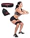 World of Fit Black Hip Resistance Band - Non-Slip Elastic Bands for Exercise - Workout Bands for Butt and Legs - Exercise Bands for Women/Men - Booty Bands Workout Equipment (L)