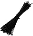 Dxg 100 Pack 6 Inch 2.5 * 150mm Self-Locking Nylon Cable Ties Zip Ties (Black)