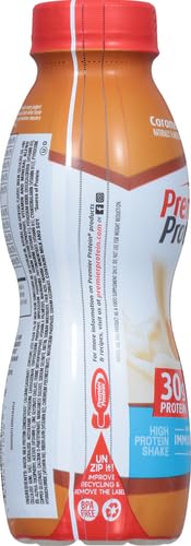 PREMIER PROTEIN SHAKE, CARAMEL, 30G PROTEIN, NO ADDED SUGAR, 24 VITAMINS & MINERALS TO SUPPORT IMMUNE HEALTH, 11.5 FL OZ, 1 PACK
