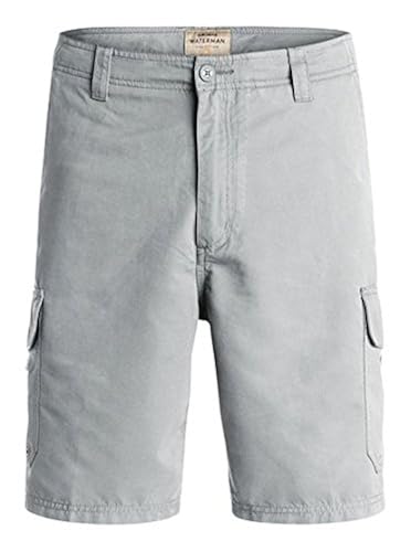 Quiksilver Waterman Men's Maldive Walk Shorts, Moon Mist, 34 in