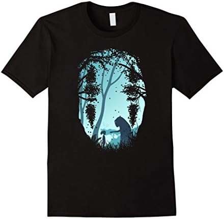 Mens No Face T Shirt Large Black