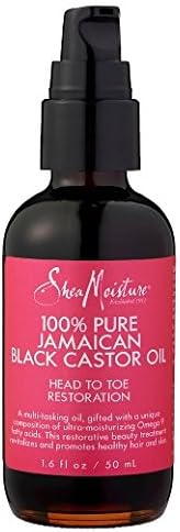 (VALUE PACK OF 3) SHEAMOISTURE NATURAL 100% Pure Jamaican Black Castor Oil 1.6oz