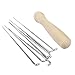 MauSong 7pcs Felting Needles Set with Handle Wool Felt Tool Felting Starter Kit