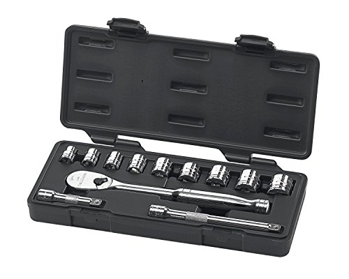 GearWrench 80556 12 Piece 3/8-Inch Drive SAE Socket Set