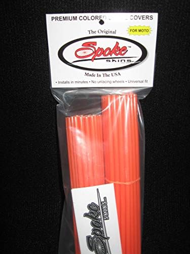 Spoke Skins Motocross Dirt Bike Cover Wraps - Orange