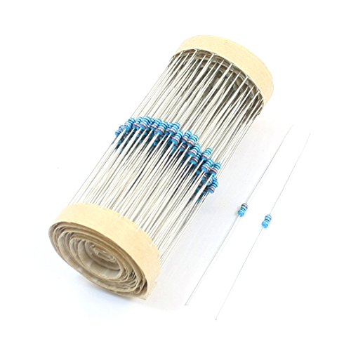 300pcs axial lead through hole 1/8w 1% 220 ohm metal fi…