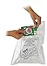 NaceCare - 604016 Hepa-Flo Vacuum Bags for Nacecare/Numatic Charles, George and 300 Series Vacuums