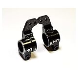 Hot Racing SCTE22G01 Aluminum Rear Hubs W/ CF Link Mounts - Losi