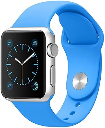 JAPSKINS 42 Replacement Wrist Strap Sport Band For 42mm Apple Watch Silicone Lightweight I Watch Band (WATCH NOT INCLUDED)