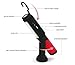 Starsea Rechargeable 3000mAh COB LED Work Light for Home Auto Camping Emergency Kit Portable Work Lights with Hanging Hook, 2 Magnetic Holders, Multifunction Flashlight