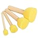 Foam Paint Brushes, Arts and Crafts Supplies for Teachers (4 Sizes, 50 Pack)