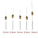 CCTREE 3D Printer Nozzle Cleaning Kit Drill Bits Tool For Makerbot And Creality CR-10 MAKERBOT 10 PCS (0.2-0.6mm)