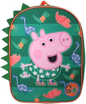 Boys Girls Kids Peppa George Bags School Rucksack Reins Kit Back Pack Wallet