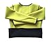 Ausom Womens Slimming Shaper Long Shirt Hot Thermo Exercise Workout Sauna Suit Trainer Body Fat Burner for Weight Loss