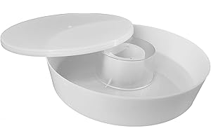 AukBeeFun Round Rapid Feeders Hive Top Rapid Bee Feeder White Honey Bees Feeders Beekeeping Feeding Equipment