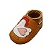SAYOYO Baby Chicken Soft Sole Leather Infant Toddler Prewalker Shoes (12-18 months)