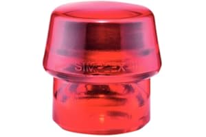 Halder Simplex Replacement Insert, Hard Plastic, Oil and Grease Resistant, Versatile, Red, 40mm, 1.57 in., 2.12 Oz.