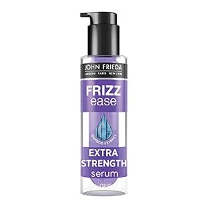 John Frieda Frizz Ease Extra Strength Serum, Nourishing Hair Treatment for Dry, Damaged, Frizzy Hair, Frizz Control and…