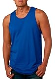 Next Level NL3633 100% Cotton Men's Jersey Tank Royal X-Large