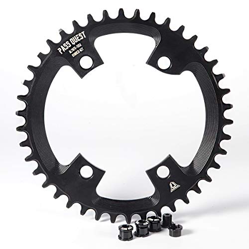 image for PASS QUEST 110BCD Round Road Bike Narrow Wide Chainring 40T-52T Bike C