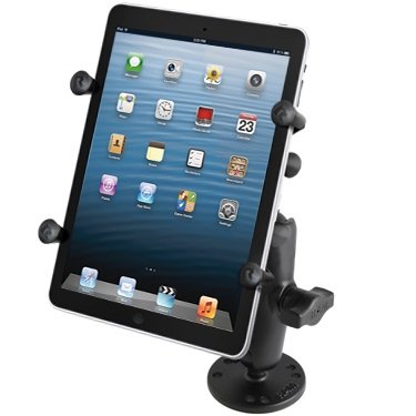 RAM Mounts (RAM-B-138-UN8) Flat Surface Mount with Universal X-Grip Ii Holder for 7" Tablets Including the Ipad Mini 1-3