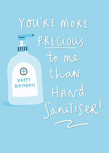 UK Greetings Funny Birthday Cards, Humour Covid Lockdown Birthday Card, Multicolour (672728-0-1)