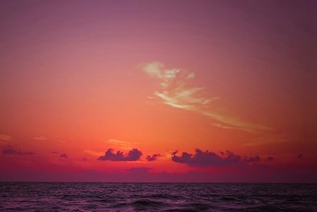 Amazon Co Jp A0 特大 ポスター 海の地平線の夕日の波 壁紙ウォールステッカーポスター A0 11x841mm Generic