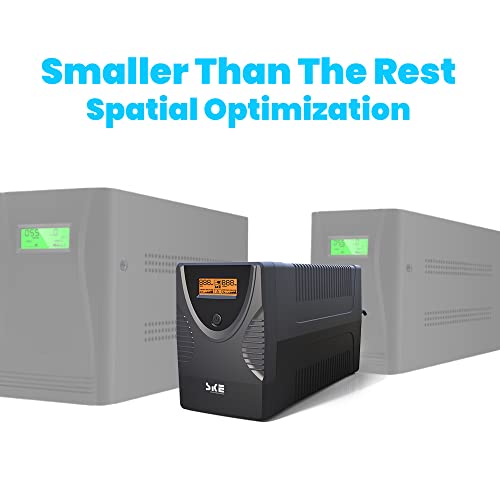 SKE 1500VA/900W Computer Battery Backup Power Supply and Surge