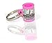 EZ Splitz Cigar Cutter Blunt Splitters - Small Size Cigar (Pink) With Solid Steel Keychain by SirGARA