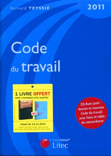 Code du travail, 2011 by (Hardcover)