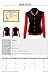 Xpril Women's Stylish Color Contrast Long Sleeves Varsity Jacket