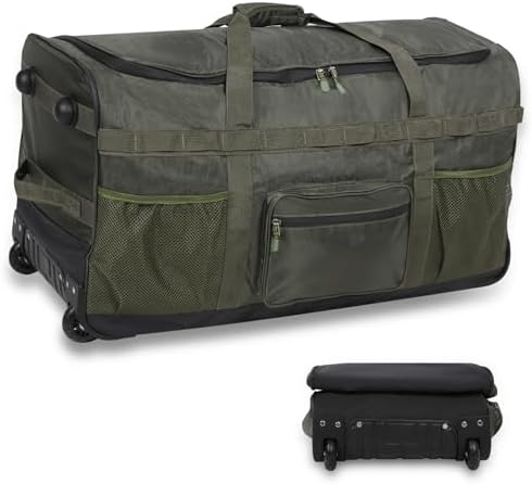 Amazon.com | IHKWIP Foldable Duffle Bag and Cosmetic Case (Grey