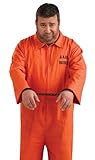 Plus Size Orange Prisoner Jumpsuit Costume