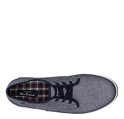 Ben Sherman Men's Camden Sneaker, Navy/Whisper