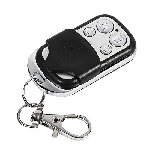 Yosooo Universal Electric Gate Garage Door Remote Control Key Fob Mini Key Chain Door Opener 4-Button Key Chain Transmitter - Thumbnail 2