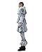 Cosplay.fm Men's Horror Killer Joker Cosplay Costume Halloween (Men M) Grey