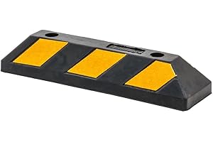 GUARDIAN INDUSTRIAL PRODUCTS Guardian Heavy Duty Rubber Parking Curb - 22" Long