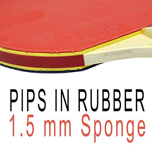 Kettler Advantage Indoor Table Tennis Bundle 4 Player Set (4 Rackets