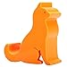 Plinrise Super Cute Phone Holder, Mini Cat Shaped Silica Gel Cellphone Stand, Animal Phone Mount for All Cellphone Free Your Hands (Orange)