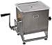 Weston Stainless Steel Meat Mixer, 44-Pound Capacity (36-2001-W), Removable Mixing Paddles