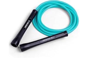 WILLGOO Hererope 6MM PVC Jump Rope for Men & Women Fitness, Speed, Tricks, Cardio Training, Boxing Jump Rope with Unbreakable Handles and Non-Kinking Skipping Rope, Adjustable Jumprope for Indoor Outdoor