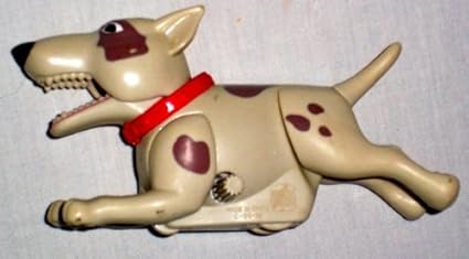 dog wind up toy